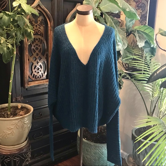 Free People Moon Beam Alpaca blend v-neck sweater - Picture 6 of 15